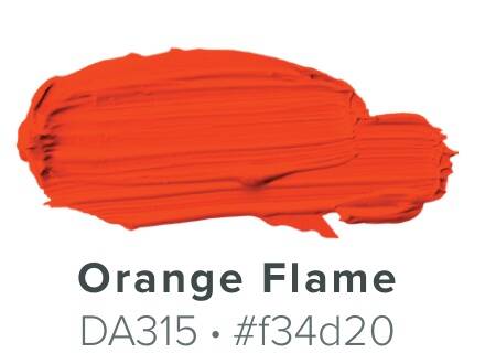 DecoArt Americana Orange Flame