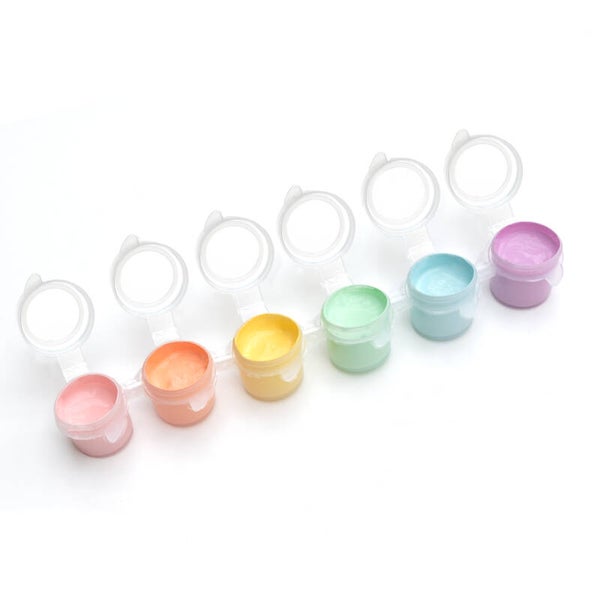 Verfstrip DecoArt Americana Pastel 6 x 5 ml