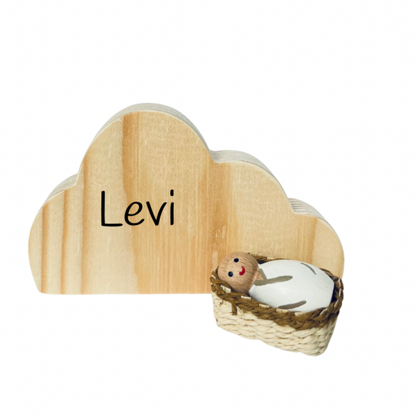 Babypoppetje met wolk