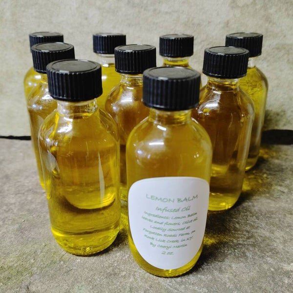 Lemon Balm Infused Oil