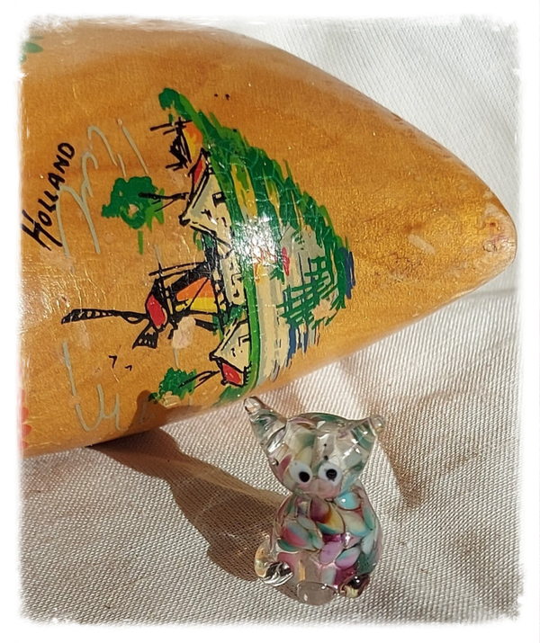 miniatuur - glaskraal - Poes