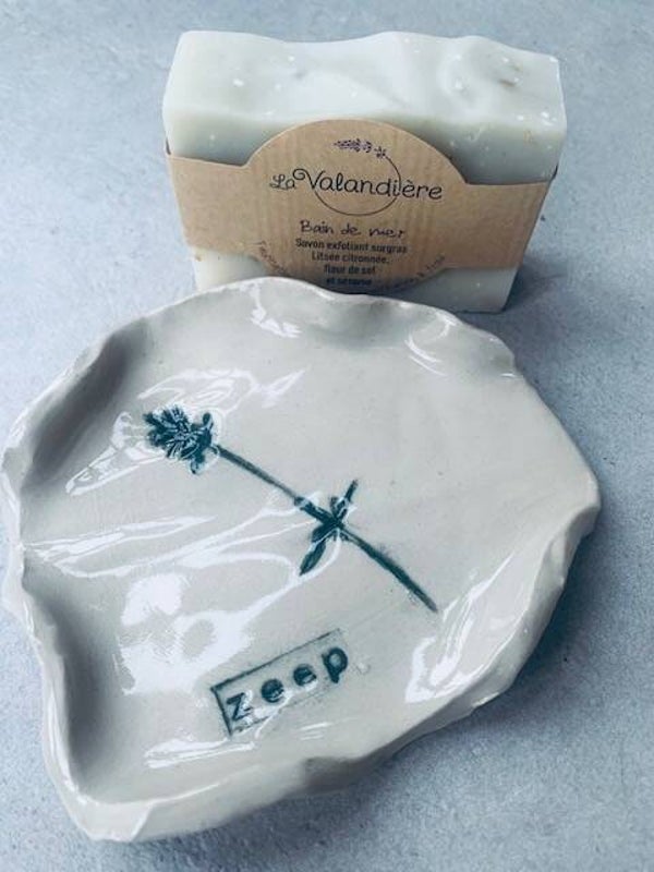 keramiek schaaltje 'ZEEP'