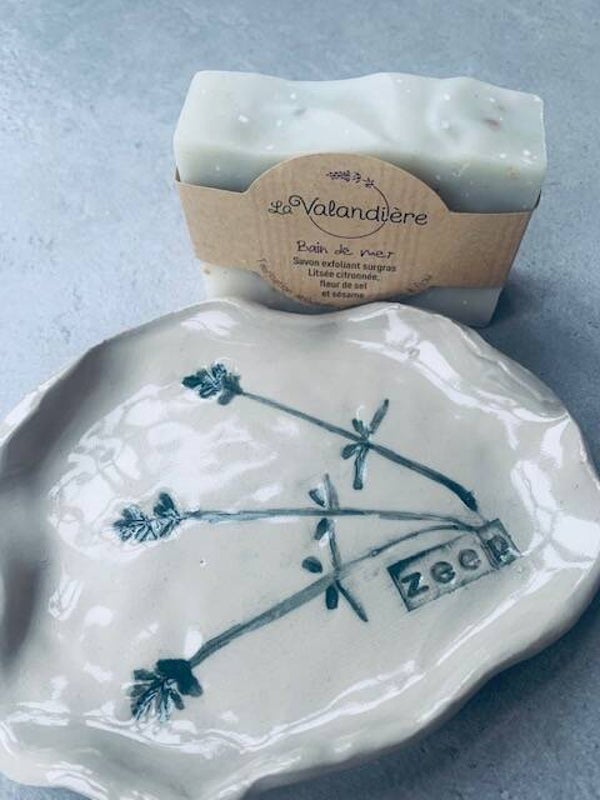 keramiek schaaltje 'ZEEP'