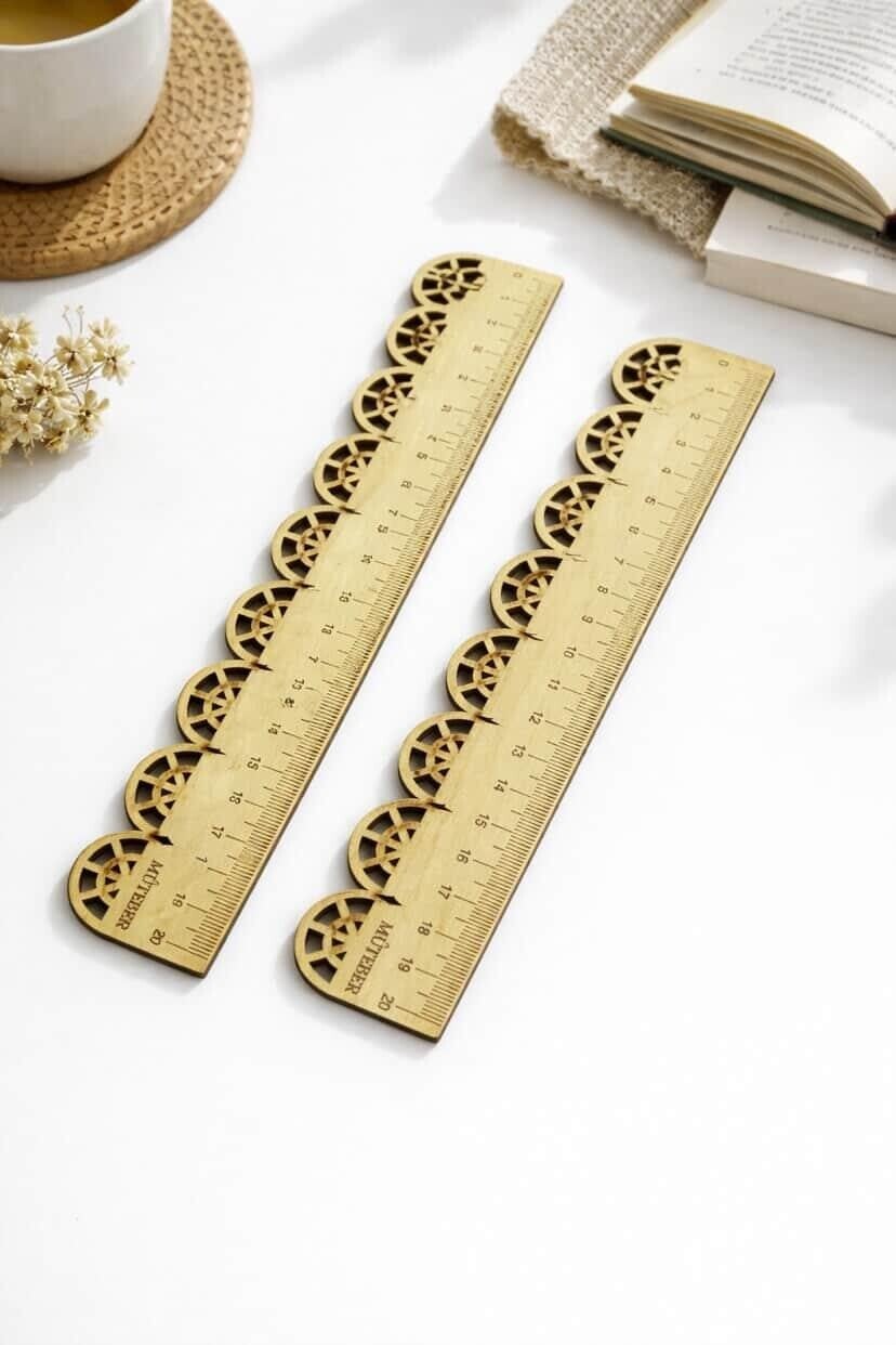 Boekenlegger & Liniaal 2 in 1