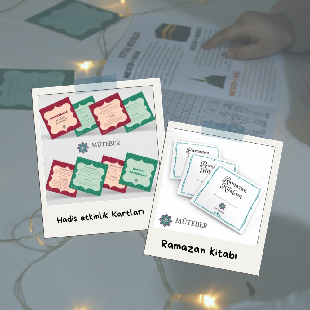 Ramazan kitabı & kartlar seti
