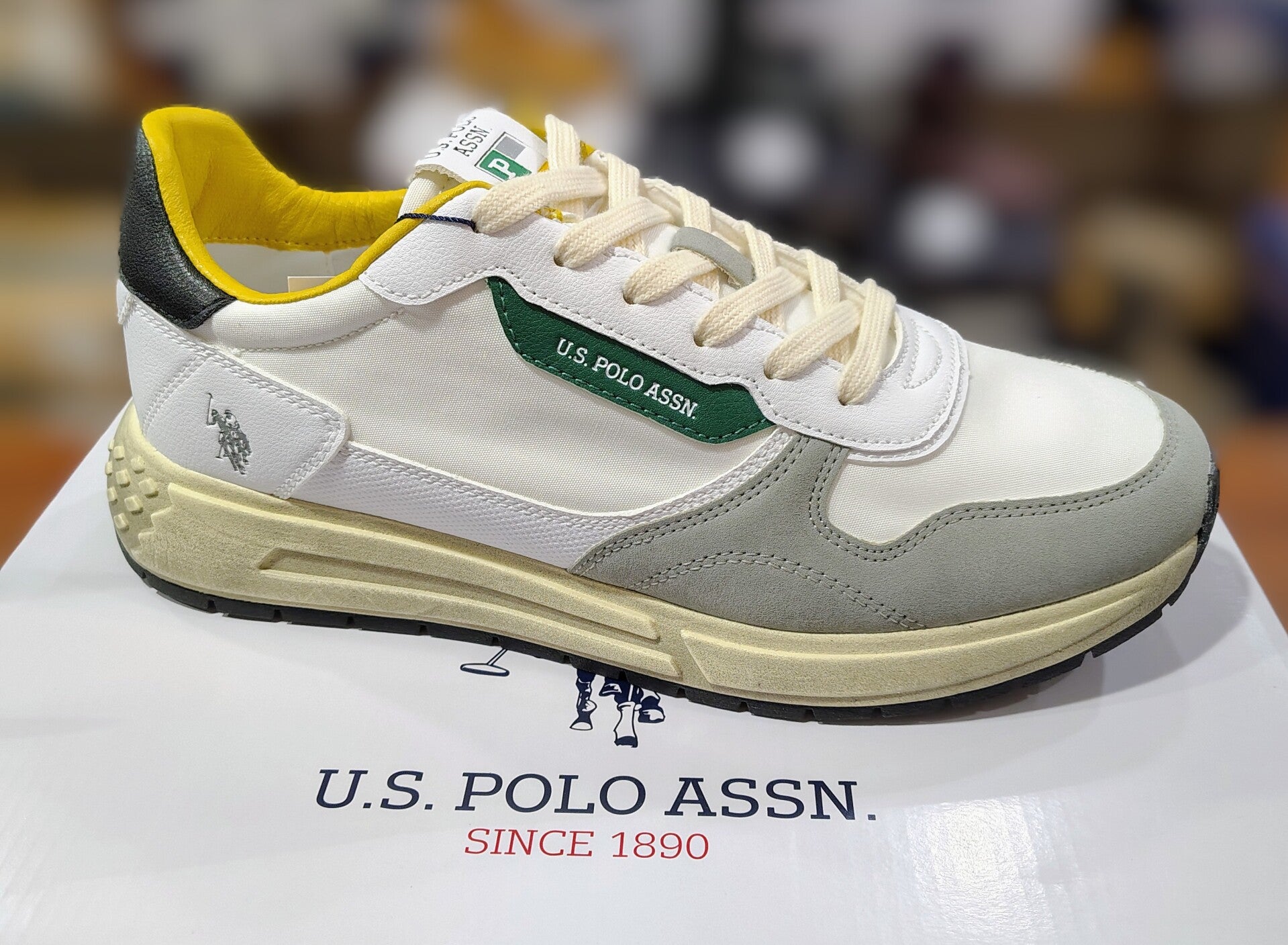 Us Polo Assn. Seneka  sneaker uomo Bianca