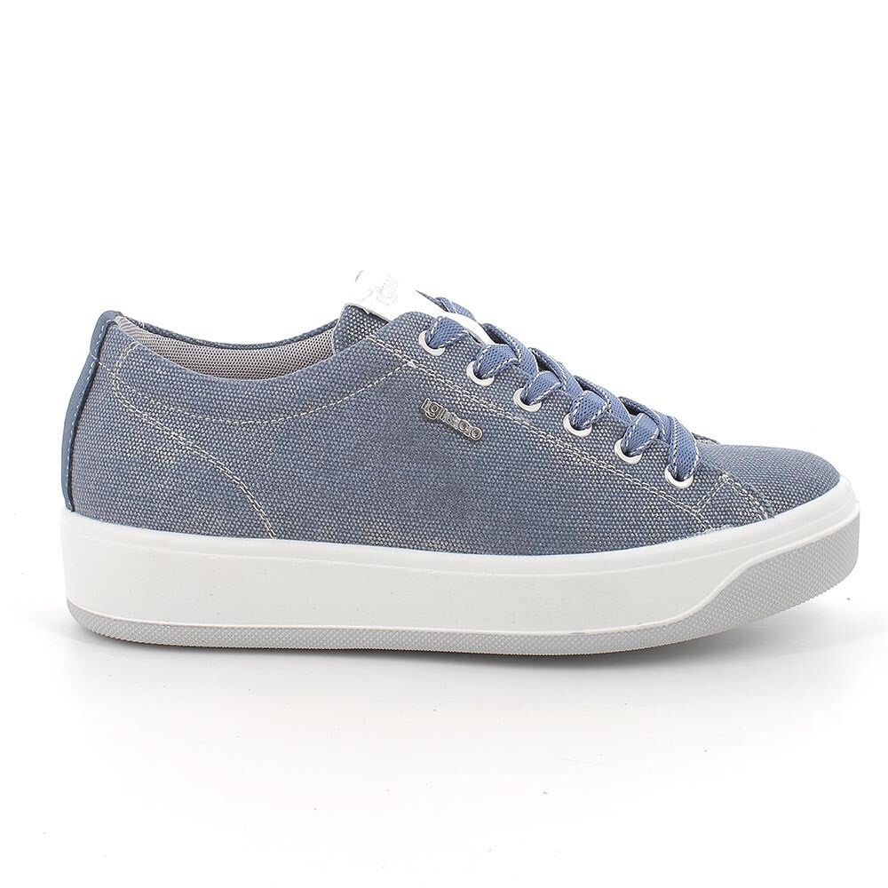 Igi & co. sneaker donna in tessuto jeans