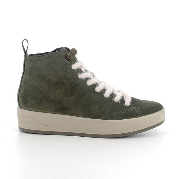Igi & co. Polacchine da donna verde con zip