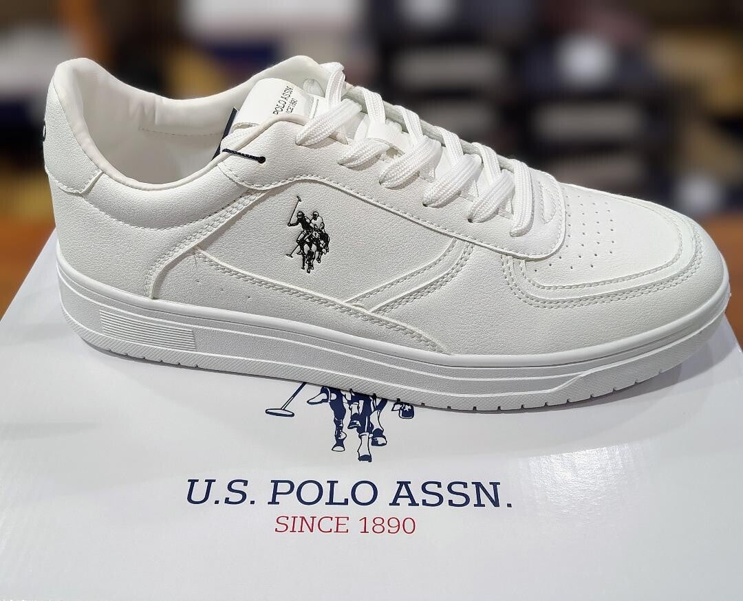 Us Polo Assn. Kosmo Sneaker uomo White 8055197836088