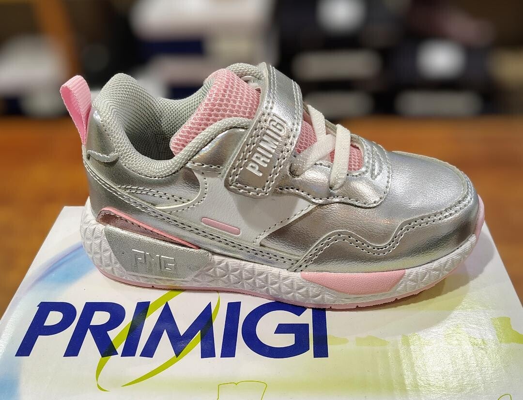 Primigi sneaker con velcro e stringhe elasticizzate 8051137534281