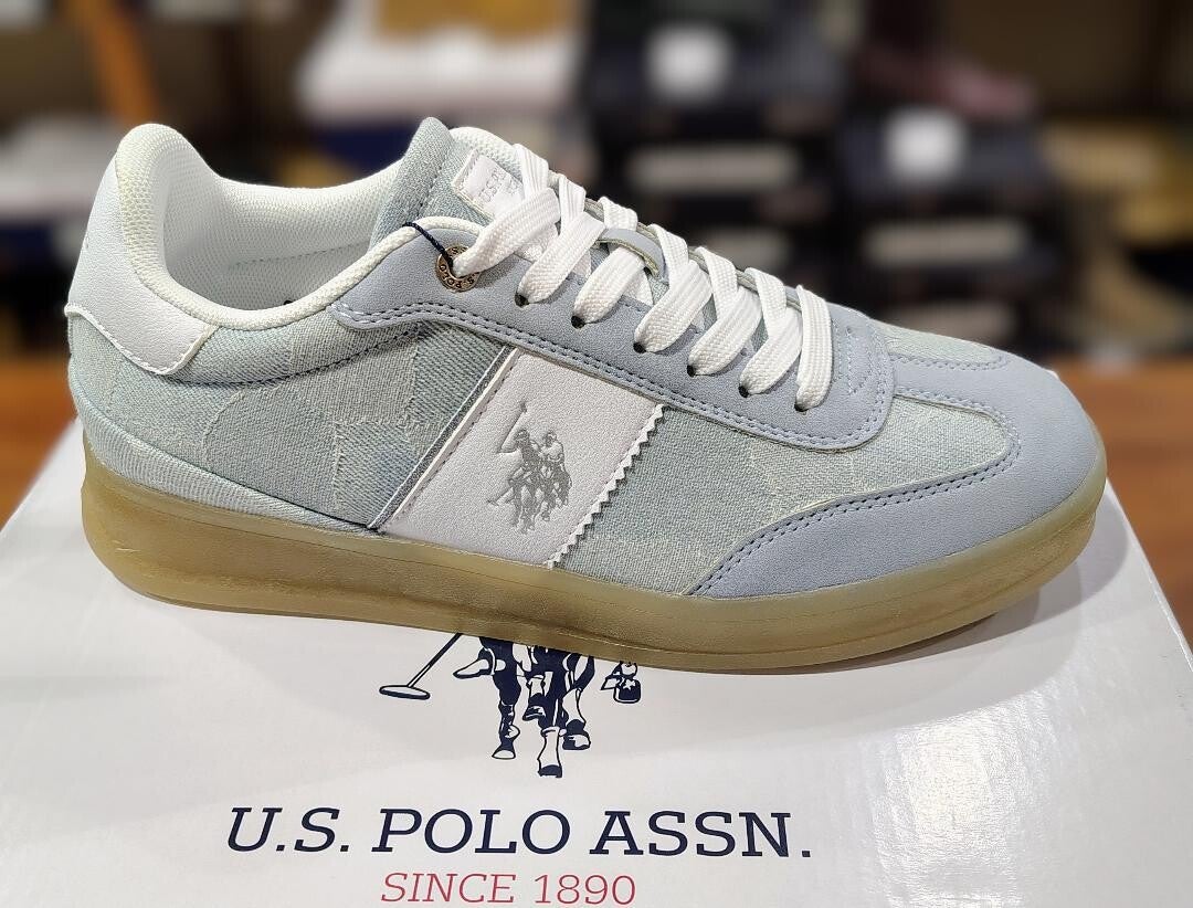 Us Polo Assn. Campy Sneaker donna blu/jeans 8055197816653