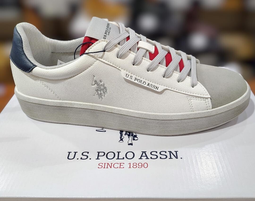 Us Polo Assn. Brayan Sneaker uomo White/blu 8055197814680