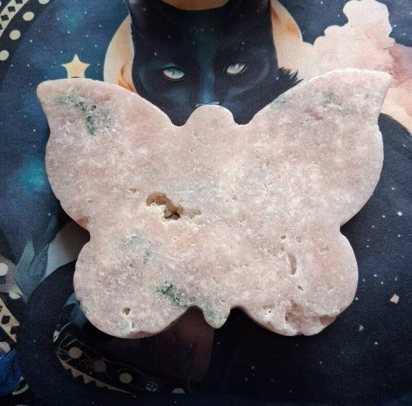 Pink Opal Butterfly Large