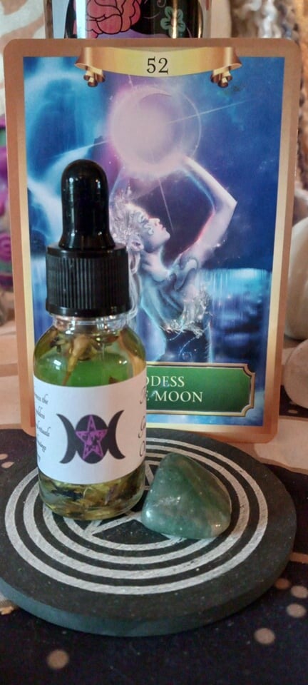 Triple Goddess Ritual Spell Oil