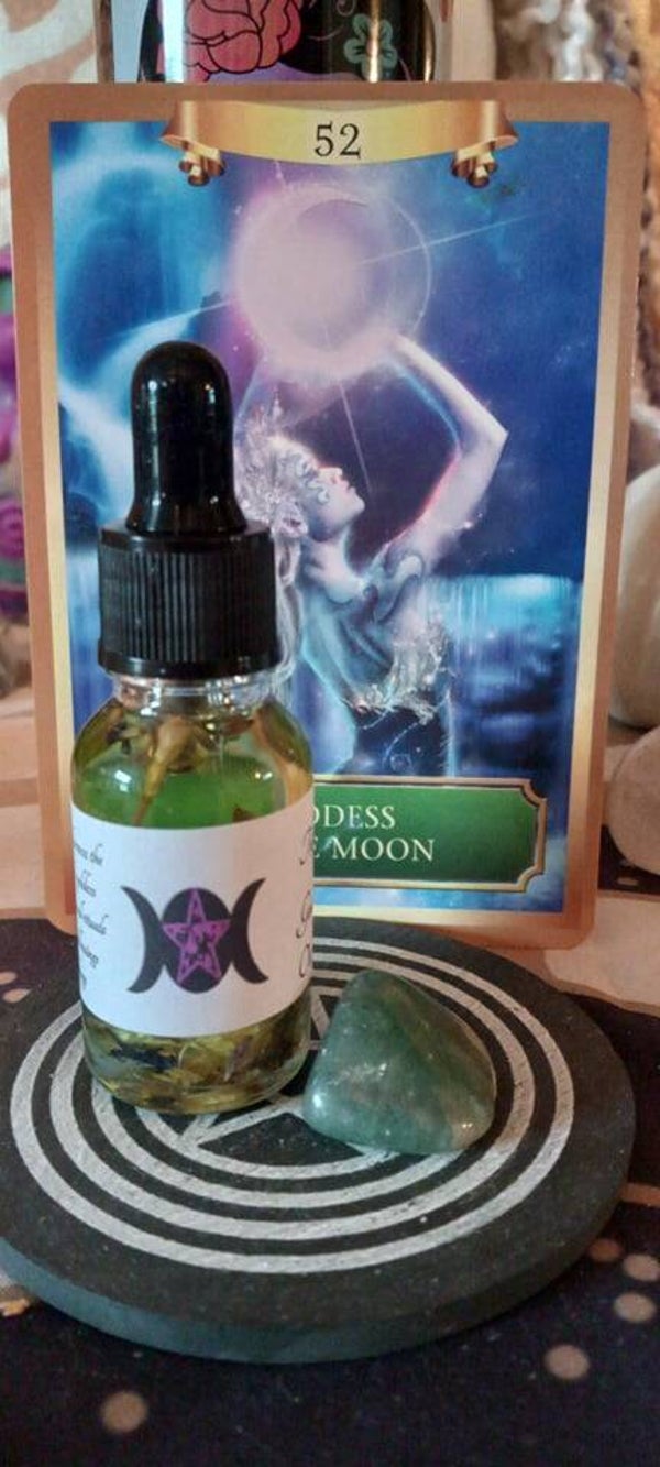 Triple Goddess Ritual Spell Oil