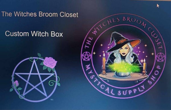 Custom Intention Witch Box ( Please Put what kind of Box you are wanting from list below in comment about order box