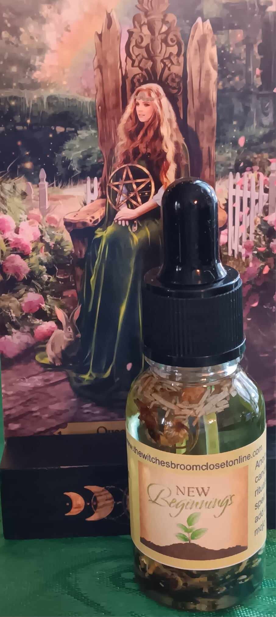 New Beginnings Spell Oil