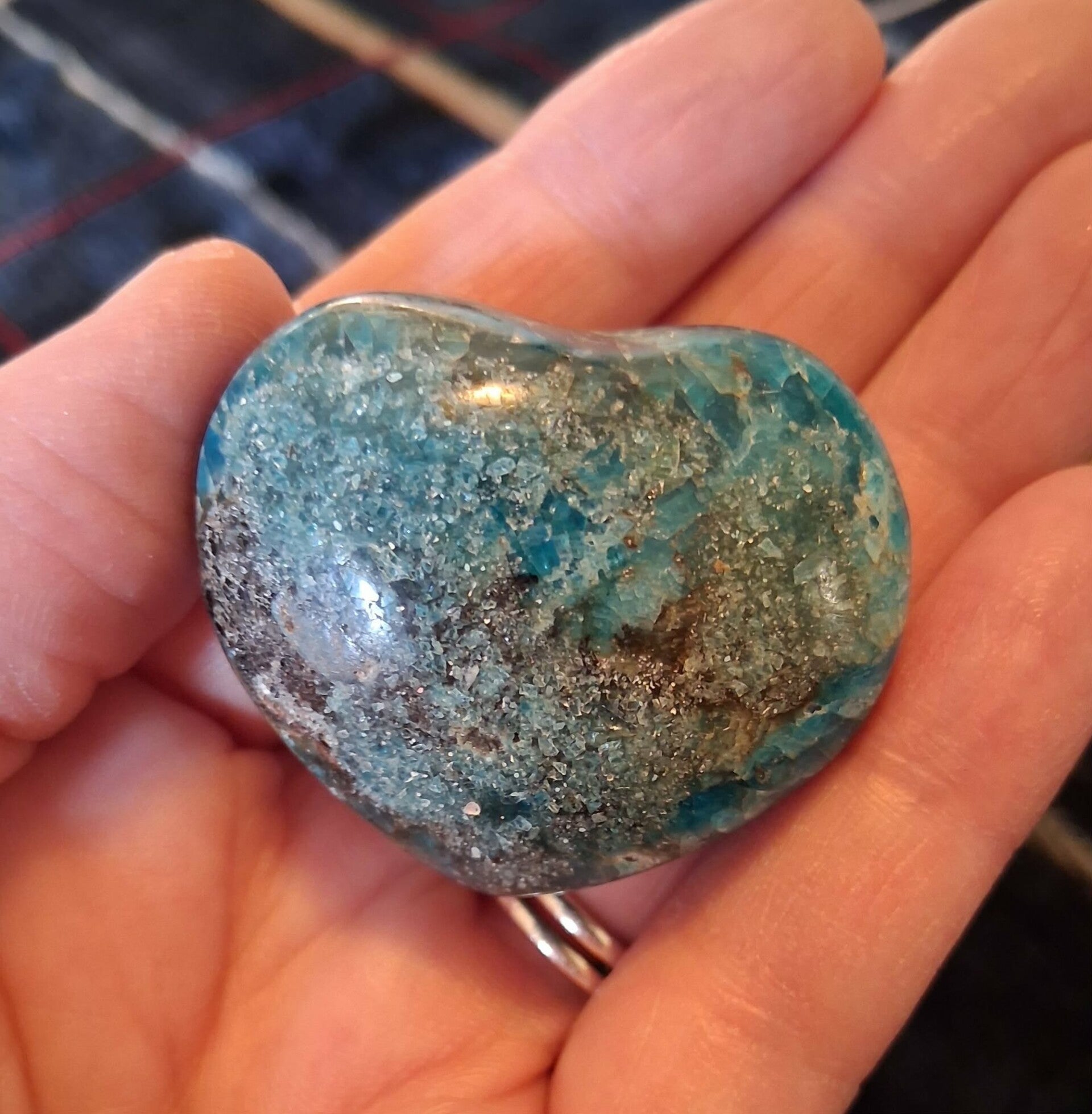 Apatite Heart Crystal