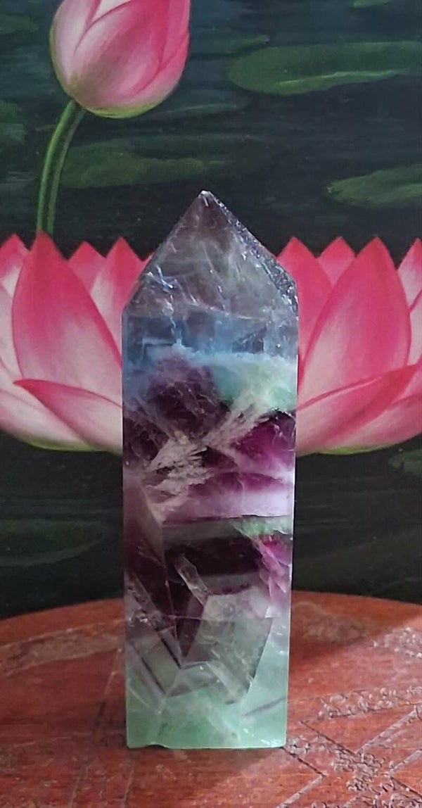 Fluorite Crystal Point