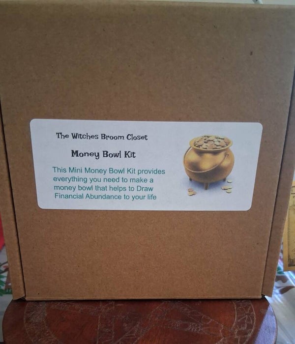 The Witches Broom Closet Mini Money Bowl Kit