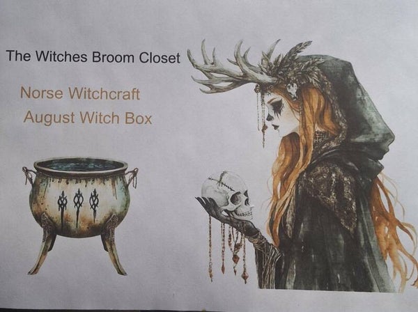 The Witches Broom Closet Mystery Witch Box August 2026 Pre-order Themed (Norse witchcraft)