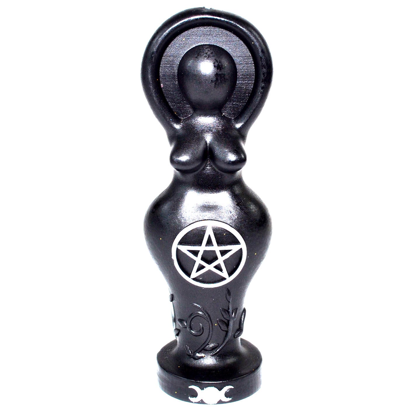 5 1/2" Black Goddess candle