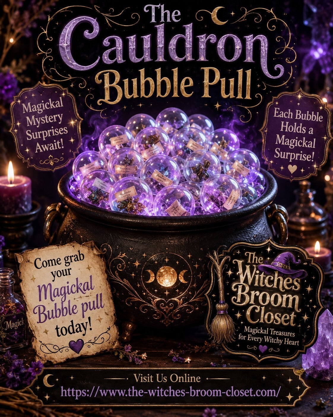 The Cauldron Bubble Pull (Coming Soon ) (15 count)
