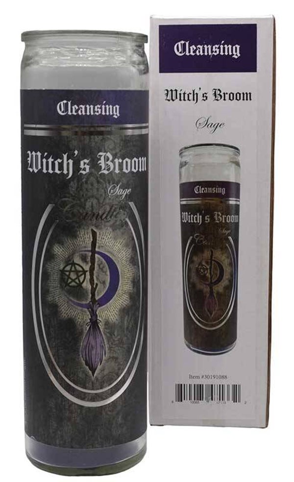 Witch's Broom (Sage) jar candle