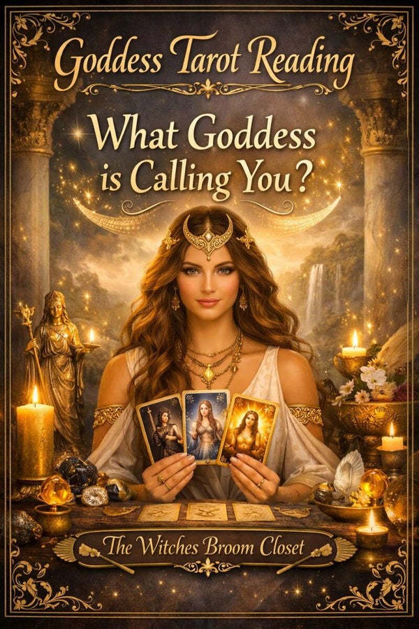 Goddess Tarot Reading /&Oil by Sister SpellBinder (Mailed to you by USPS)