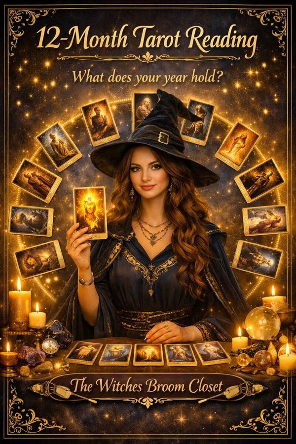12 month Tarot Reading (mailed by USPS)