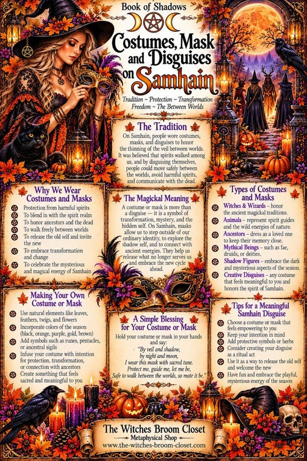 Costumes and Mask on Samhain