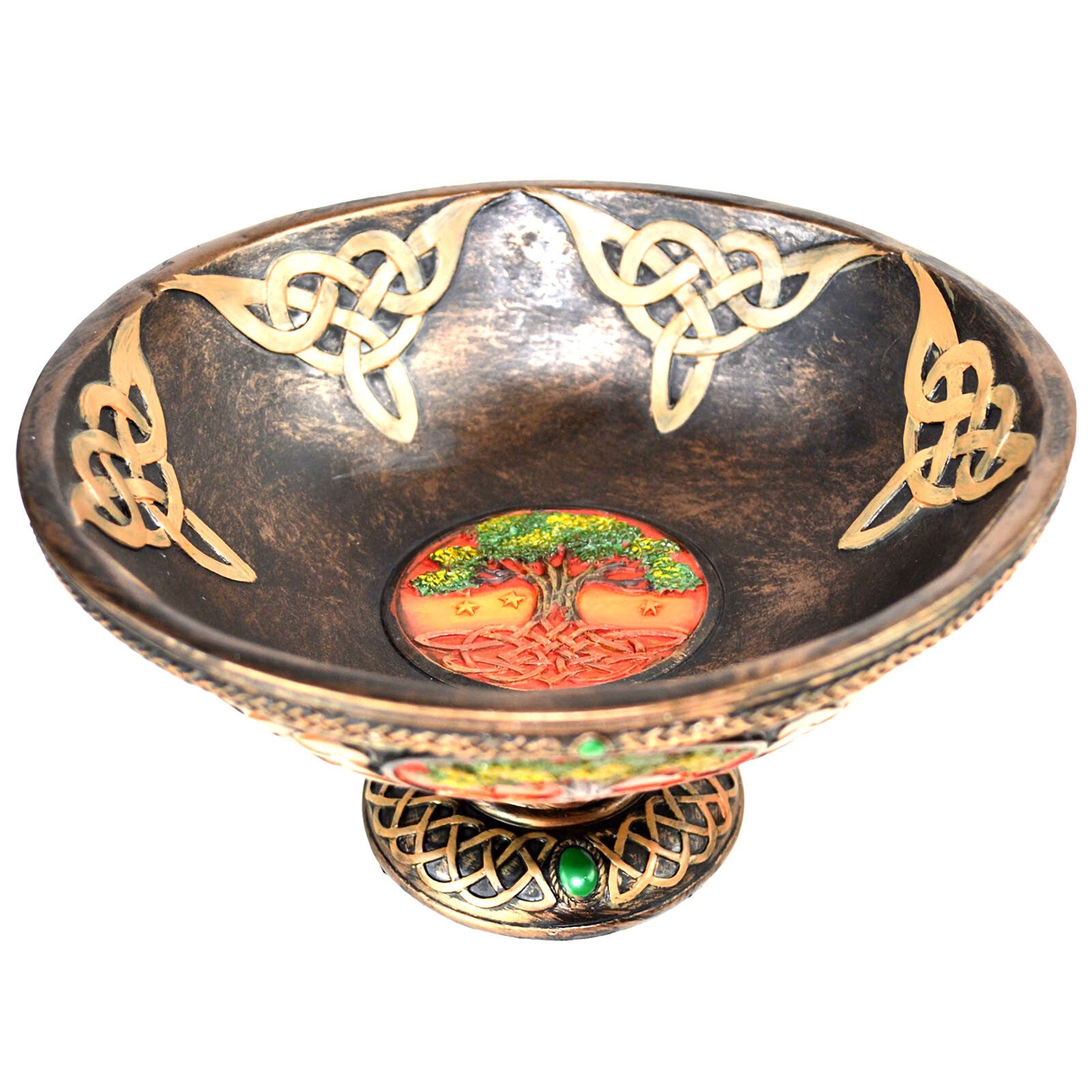 8 1/2" Tree of Life offering bowl