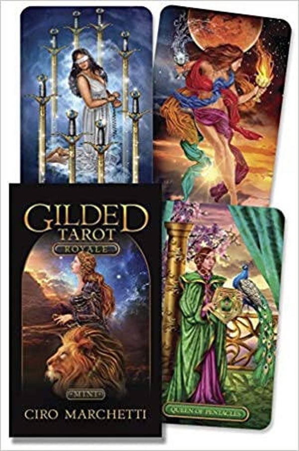 Gilded Tarot (deck and book) Royale by Marchetti & Moore
