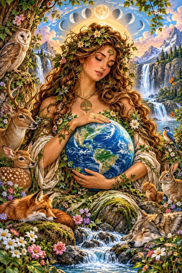 Goddess Gaia Digital download photo