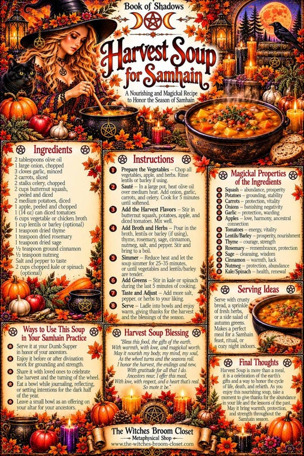 Harvest Soup for Samhain Recipe