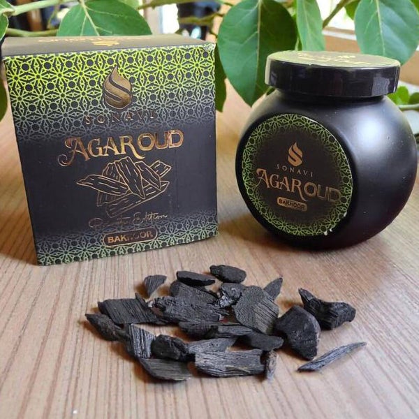 40gms Agar Oud Sonavi   Bakhoor incense chips