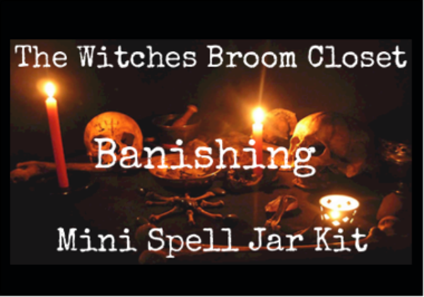 Banishing Mini Spell Jar Kit