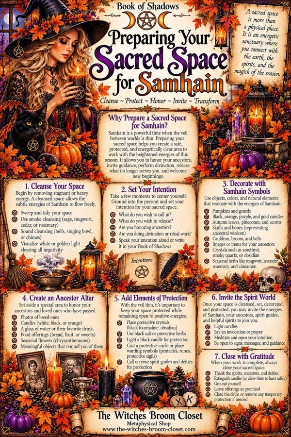 Preparing your Space for Samhain