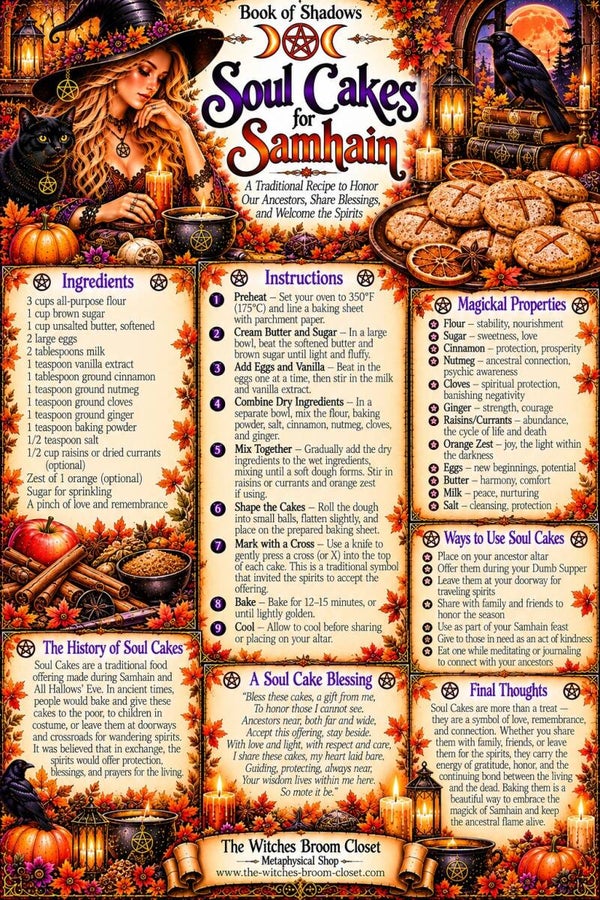 Soul Cakes for Samhain Recipe