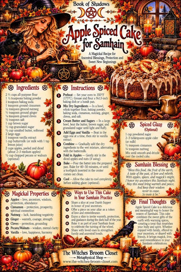 Apple Spiced Cake for Samhain Recipe