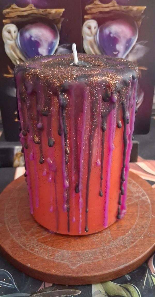 Limited Edition Witches New Year Candle Only 1 available