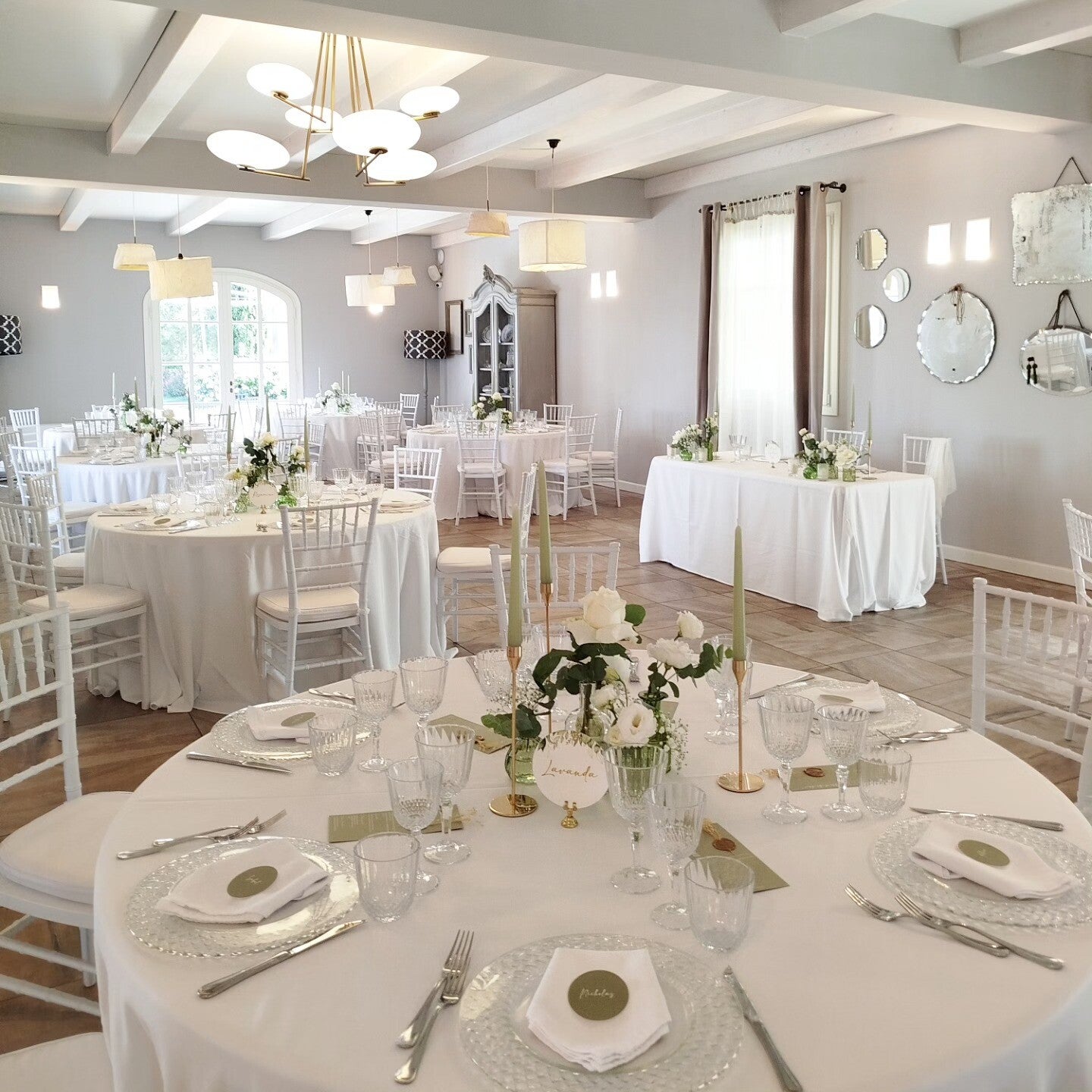 allestimento tavoli matrimonio