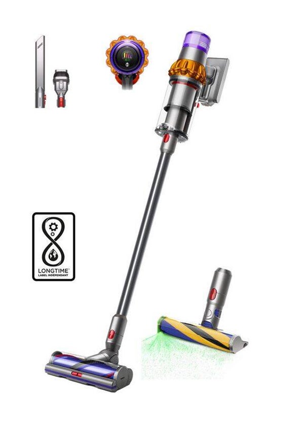 Aspirateur sans-fil Dyson V15 Détecte™ Absolute (Jaune/Nickel)