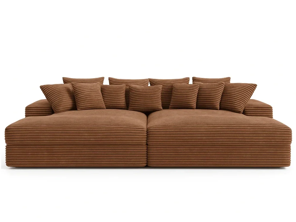 Canapé en velours côtelé doux OPERA