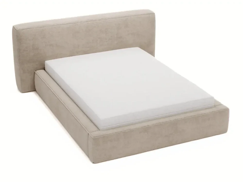 Lit coffre grande tête de lit - OPHELIE