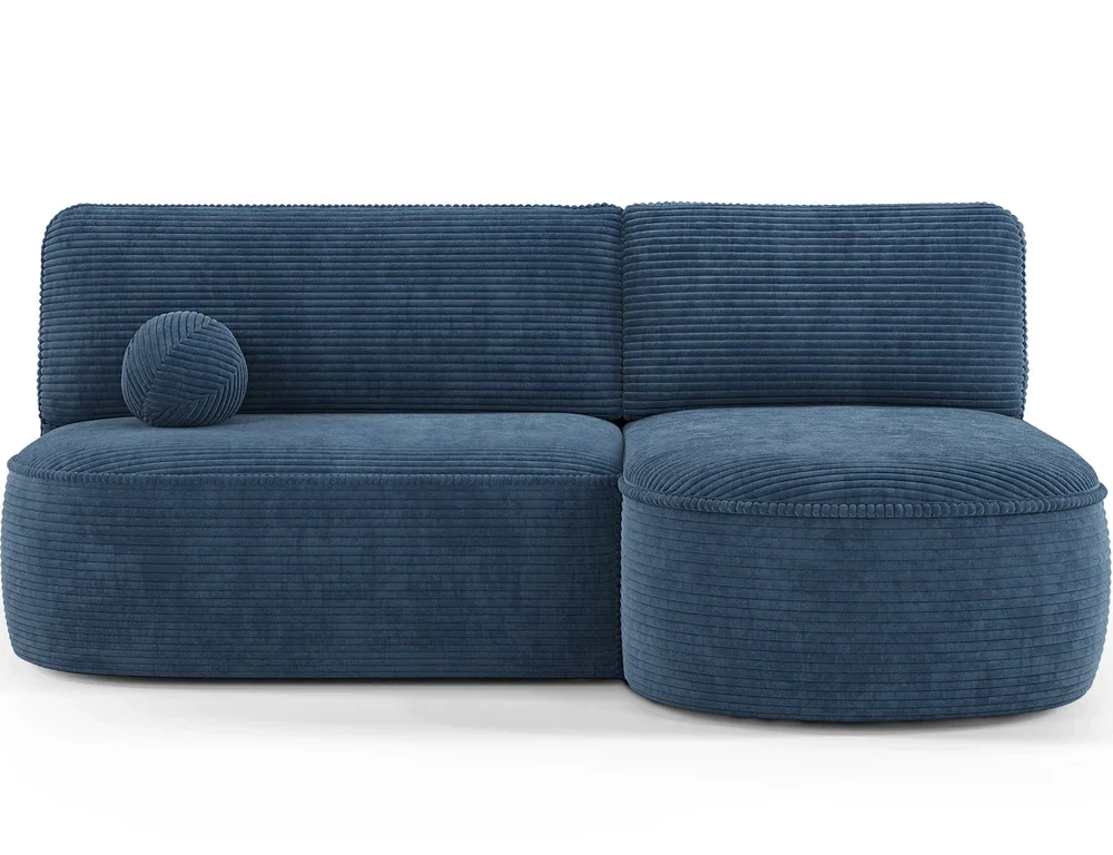 Canapé d’angle convertible avec coffre, idéal petit espace – Châtelet