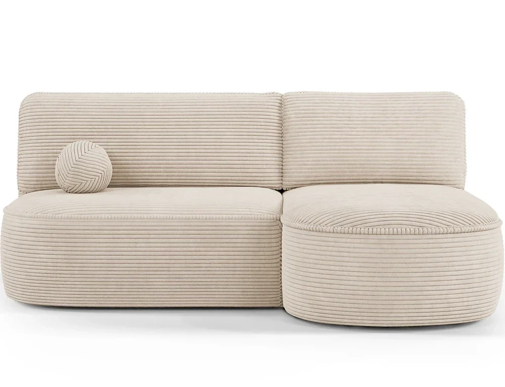 Canapé d’angle convertible avec coffre, idéal petit espace – Châtelet