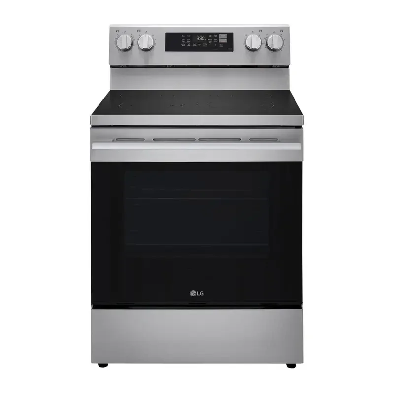 Cuisinière électrique LG avec technologie Air Fry et fonction EasyCleanMD – LREN6323YE