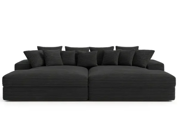 Canapé en velours côtelé doux OPERA