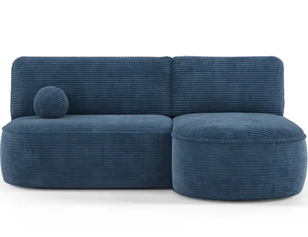 Canapé d’angle convertible avec coffre, idéal petit espace – Châtelet